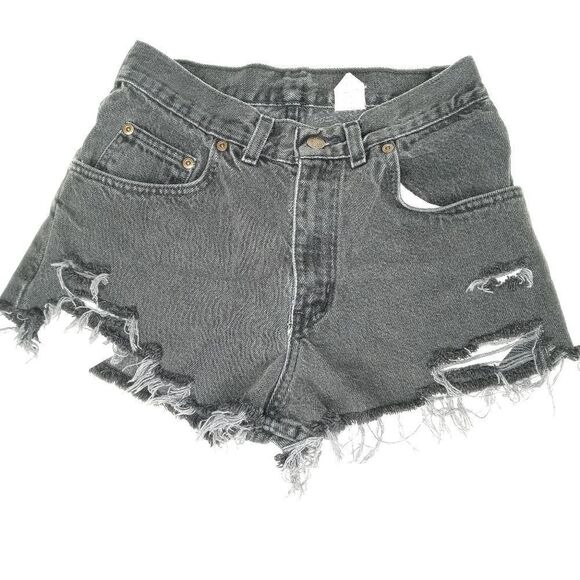 Vintage Backroad Blues Denim cut off jean shorts - Picture 1 of 8